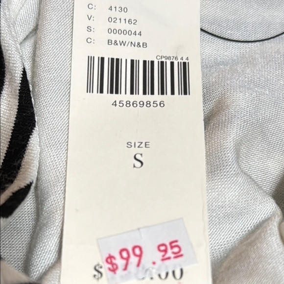 NWT Bailey / 44 Black and White Striped Dress size Small - Picture 5 of 6